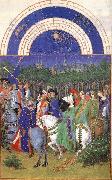 Les trs riches heures du Duc de Berry: Mai (May) g